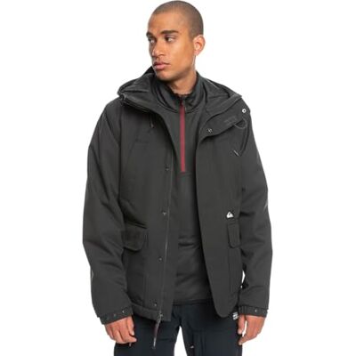 EQYJK03818-kta0 Quiksilver Futur Arris kurtka wodoodporna męska XL czarna EQYJK03818-kta0 Quiksilver Futur Arris kurtka wodoodporna męska XL czarna