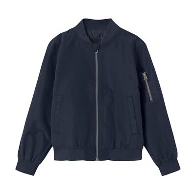 13224574 NAME IT Nknmonster Bomber Jacket Noos Unisex Dorosły Kurtka, Navy Blazer/Detail:Zipper Pocket, 134 13224574 NAME IT Nknmonster Bomber Jacket Noos Unisex Dorosły Kurtka, Navy Blazer/Detail:Zipper Pocket, 134