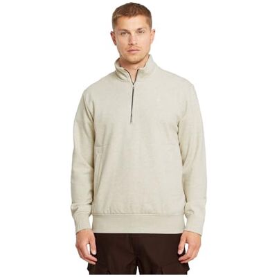 D26305-D566-6030 G-STAR RAW Męska bluza Nifous Half Zip Sw, Wielokolorowy (Whitebait Htr ), M D26305-D566-6030 G-STAR RAW Męska bluza Nifous Half Zip Sw, Wielokolorowy (Whitebait Htr ), M