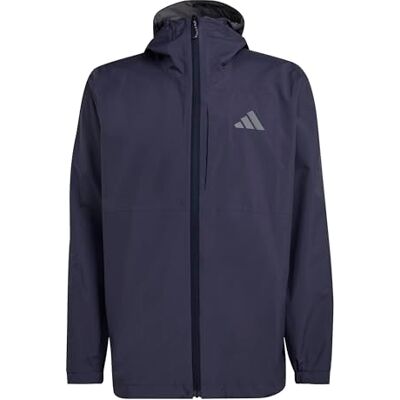 KA4502 adidas heren Terrex Multi 2.5 Layer CLIMAPROOF Rain Jacket, legend ink, XL KA4502 adidas heren Terrex Multi 2.5 Layer CLIMAPROOF Rain Jacket, legend ink, XL