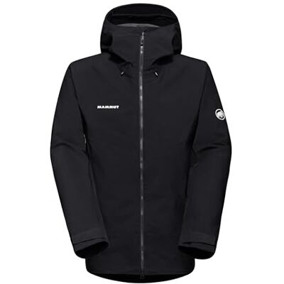 1010-30151 Mammut Crater IV HS Hooded Jacket Men – Męska Kurtka Wodoodporna z Kapturem Oddychająca i Lekka Czarna, Rozmiar S 1010-30151 Mammut Crater IV HS Hooded Jacket Men – Męska Kurtka Wodoodporna z Kapturem Oddychająca i Lekka Czarna, Rozmiar S
