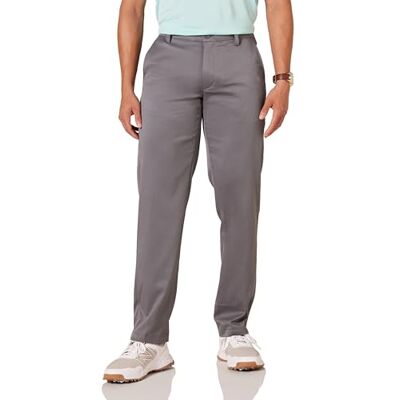 AE1905960_S-BLCK92-33W x 30L Amazon Essentials Męskie spodnie golfowe ze stretchem o prostym kroju, szare, 33 szer. x 30 l AE1905960_S-BLCK92-33W x 30L Amazon Essentials Męskie spodnie golfowe ze stretchem o prostym kroju, szare, 33 szer. x 30 l