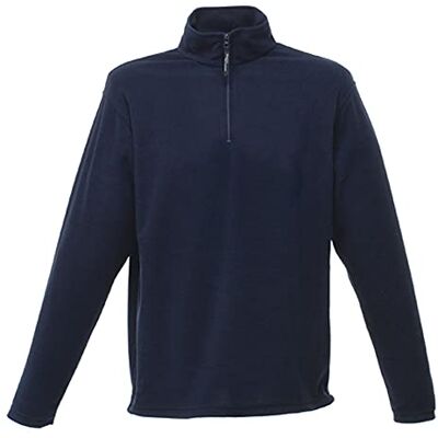 Regatta Męska kurtka polarowa z mikrozamkiem błyskawicznym, niebieska (Dark Navy), XXXX-Large (Producent rozmiar:XXXX) Regatta Męska kurtka polarowa z mikrozamkiem błyskawicznym, niebieska (Dark Navy), XXXX-Large (Producent rozmiar:XXXX)