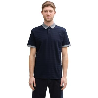 1045684 TOM TAILOR Męska koszulka polo, 10668 Sky Captain Blue, L 1045684 TOM TAILOR Męska koszulka polo, 10668 Sky Captain Blue, L