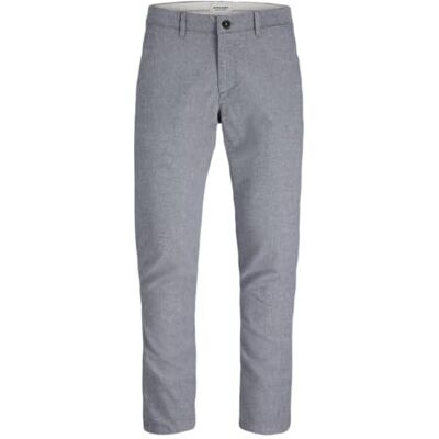 12269487-4778130 JACK & JONES Jpstmarco Jjerik Chino, granatowy, 30W / 34L 12269487-4778130 JACK & JONES Jpstmarco Jjerik Chino, granatowy, 30W / 34L