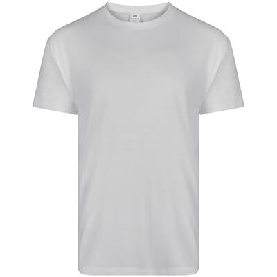TS151UW_100_5XL Mukua Derby Unisex T-Shirt Poliester Touch Bawełna, kolor biały, rozmiar 5XL, biała, 5XL TS151UW_100_5XL Mukua Derby Unisex T-Shirt Poliester Touch Bawełna, kolor biały, rozmiar 5XL, biała, 5XL