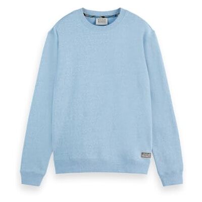 179891 Scotch & Soda Melanż bluza, Spring Blue 410, S 179891 Scotch & Soda Melanż bluza, Spring Blue 410, S