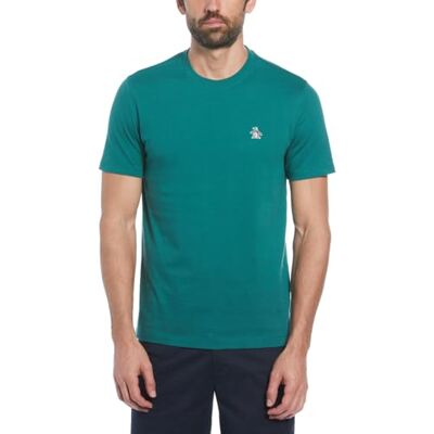 OPKS4718-361 Original Penguin Koszulka męska, koszulka S/S Tipped Ringer TEET, 100% bawełna, krótki rękaw, antyczny zielony, L, Antyczny zielony, L OPKS4718-361 Original Penguin Koszulka męska, koszulka S/S Tipped Ringer TEET, 100% bawełna, krótki rękaw, antyczny zielony, L, Antyczny zielony, L