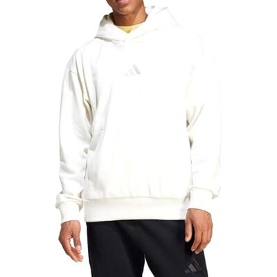 IY4121 adidas heren ALL SZN FLEECE HOODIE, off white, M IY4121 adidas heren ALL SZN FLEECE HOODIE, off white, M