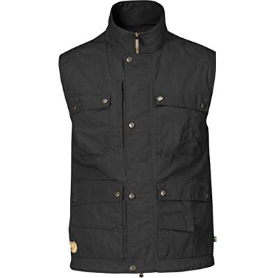 81280-030 Fjallraven męska kamizelka reporter Lite, ciemnoszary, mała 81280-030 Fjallraven męska kamizelka reporter Lite, ciemnoszary, mała