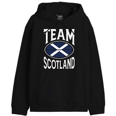 UXREPCZSW037 Republic Of California "Team Scotland" Bluza męska, czarna, rozmiar XS, czarny, L UXREPCZSW037 Republic Of California "Team Scotland" Bluza męska, czarna, rozmiar XS, czarny, L