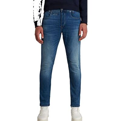 D06761-8968-6028 G-STAR RAW D-Staq 3D Slim dżinsy męskie, Wielokolorowy (Medium Indigo Aged ), 26W / 30L D06761-8968-6028 G-STAR RAW D-Staq 3D Slim dżinsy męskie, Wielokolorowy (Medium Indigo Aged ), 26W / 30L