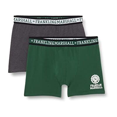 I101293 FRANKLIN & MARSHALL Bokserki Ciemnoszary Melange/Da XL I101293 FRANKLIN & MARSHALL Bokserki Ciemnoszary Melange/Da XL