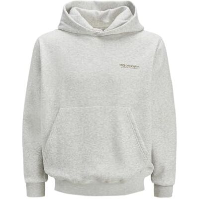 12274439-4717476 JACK & JONES Bluza męska Jorislington Back Sweat Hood Sn, bia?y melan?, M 12274439-4717476 JACK & JONES Bluza męska Jorislington Back Sweat Hood Sn, bia?y melan?, M