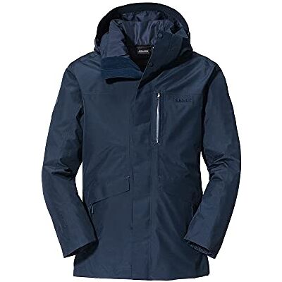 23416 Schöffel Męska kurtka zimowa 3 w 1, Warszawa M, wiatroszczelna i wodoszczelna męska kurtka zimowa, parka z Gore-Tex z watowaną, odpinaną kurtką wewnętrzną 23416 Schöffel Męska kurtka zimowa 3 w 1, Warszawa M, wiatroszczelna i wodoszczelna męska kurtka zimowa, parka z Gore-Tex z watowaną, odpinaną kurtką wewnętrzną