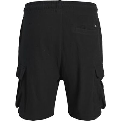 12268777-4645318 Jack & Jones Jpstgordon Loui Sweat szorty LNG, czarny, M 12268777-4645318 Jack & Jones Jpstgordon Loui Sweat szorty LNG, czarny, M