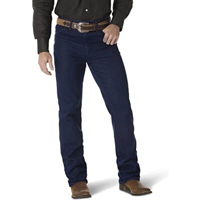 0938NAV Wrangler Męskie dżinsy o kroju kowbojskim ze stretchem, slim fit, 30W / 30L 0938NAV Wrangler Męskie dżinsy o kroju kowbojskim ze stretchem, slim fit, 30W / 30L