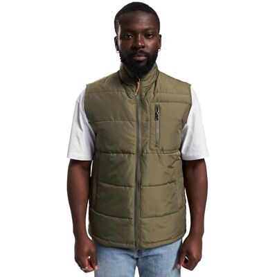 22024229 ONLY & SONS Onsjake Quilted Vest OTW męska pikowana kamizelka, olive night, S 22024229 ONLY & SONS Onsjake Quilted Vest OTW męska pikowana kamizelka, olive night, S