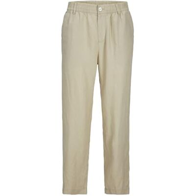 12253120 JACK & JONES JPSTKARL JJLAWRENCE Linen Chino SN, fields of rye, S 12253120 JACK & JONES JPSTKARL JJLAWRENCE Linen Chino SN, fields of rye, S