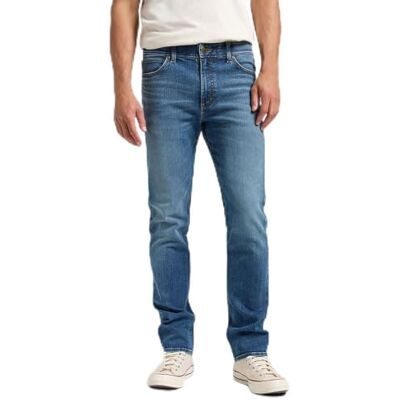 112364715 Lee Męskie dżinsy X Slim, Slim Straight Fit, proste nogawki, carzi, 33W / 32L 112364715 Lee Męskie dżinsy X Slim, Slim Straight Fit, proste nogawki, carzi, 33W / 32L