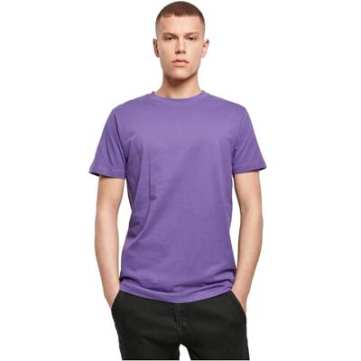 BY004 Build Your Brand Men -T-Shirt Round Neck Ultraviolet 4Xl BY004 Build Your Brand Men -T-Shirt Round Neck Ultraviolet 4Xl