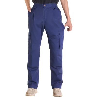 FR Pants 9Pockets VEVOR Męskie spodnie ognioodporne, rozmiar XL, męskie bawełniane spodnie bojówki odporne na płomień, z wieloma kieszeniami, elastyczny pas, do spawania, spawania, na co dzień, ciemnoniebieskie FR Pants 9Pockets VEVOR Męskie spodnie ognioodporne, rozmiar XL, męskie bawełniane spodnie bojówki odporne na płomień, z wieloma kieszeniami, elastyczny pas, do spawania, spawania, na co dzień, ciemnoniebieskie