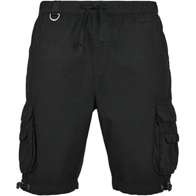 TB3699 Urban Classics Męskie szorty typu Double Pocket Cargo, czarny, XL TB3699 Urban Classics Męskie szorty typu Double Pocket Cargo, czarny, XL