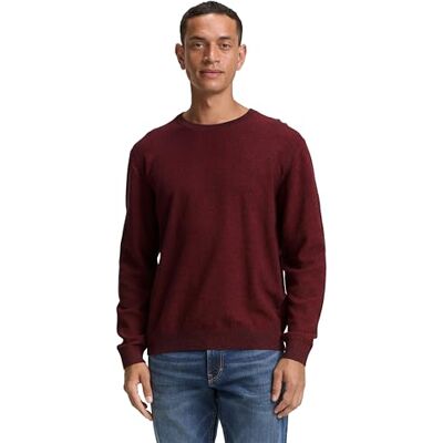 1047570 TOM TAILOR Sweter męski, 38771 Samba Red Navy Twotone, 3XL 1047570 TOM TAILOR Sweter męski, 38771 Samba Red Navy Twotone, 3XL