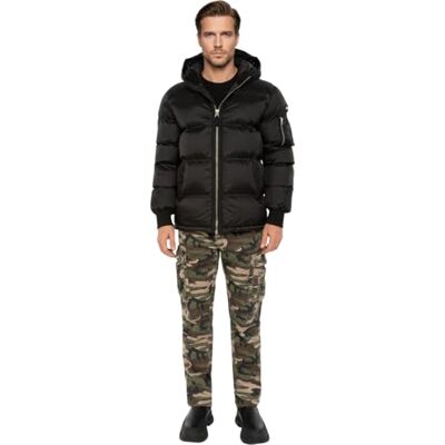 COLTEN-Noir-XXXL Schott NYC Schott Colten kurtka z kapturem czarna, czarny, 3XL Grande taille Taille Tall COLTEN-Noir-XXXL Schott NYC Schott Colten kurtka z kapturem czarna, czarny, 3XL Grande taille Taille Tall