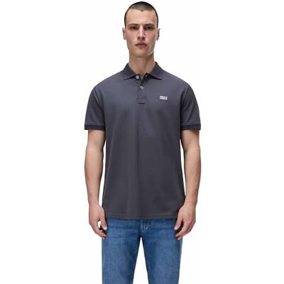 NP0A8ARQH741 NAPAPIJRI Eruggy koszulka polo z krótkim rękawem, ciemnoszara, Volcano, L NP0A8ARQH741 NAPAPIJRI Eruggy koszulka polo z krótkim rękawem, ciemnoszara, Volcano, L