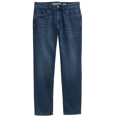 1042680 TOM TAILOR Męskie dżinsy Marvin Straight, 10282 – Dark Stone Wash Denim, 29W / 32L 1042680 TOM TAILOR Męskie dżinsy Marvin Straight, 10282 – Dark Stone Wash Denim, 29W / 32L
