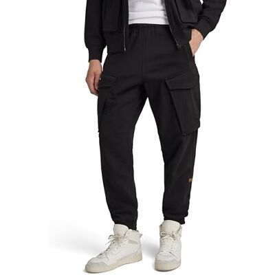 D24964 G-STAR RAW Rovic spodnie dresowe, Czarny (Dk Black -d566-6484), XS D24964 G-STAR RAW Rovic spodnie dresowe, Czarny (Dk Black -d566-6484), XS