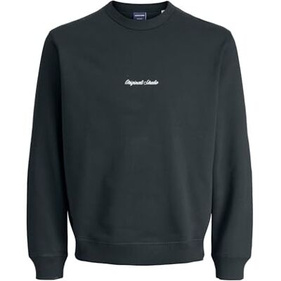 12282893-4893638 JACK & JONES Jornorrebro Emb Sweat Crew Noos męskie, Forest River, S 12282893-4893638 JACK & JONES Jornorrebro Emb Sweat Crew Noos męskie, Forest River, S