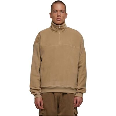 TB5932 Urban Classics Męski Basic Polar Troyer, Sand, 3XL TB5932 Urban Classics Męski Basic Polar Troyer, Sand, 3XL