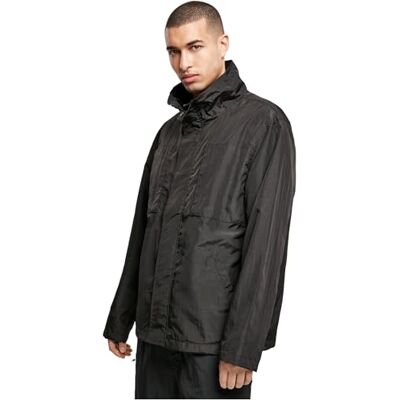 TB4393 Urban Classics M?ska kurtka Double Pocket Nylon Crepe, czarny, S TB4393 Urban Classics M?ska kurtka Double Pocket Nylon Crepe, czarny, S