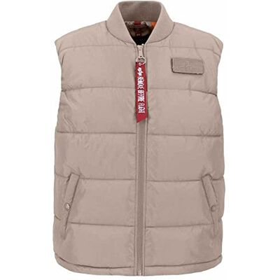 118109-679 Alpha Industries Puffer Vest LW kamizelka dla mężczyzn Vintage Sand 118109-679 Alpha Industries Puffer Vest LW kamizelka dla mężczyzn Vintage Sand