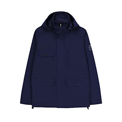 GAJKCUATR1490MS22 ECOALF Cuatreralf Jacket Mężczyzna, Blue Navy, L GAJKCUATR1490MS22 ECOALF Cuatreralf Jacket Mężczyzna, Blue Navy, L