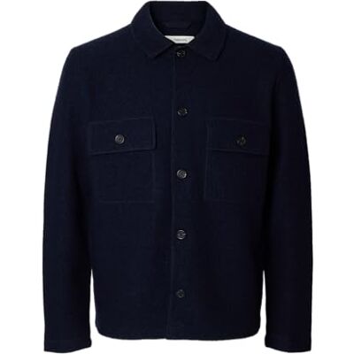 16098580-4811985 SELECTED FEMME Slhnealy Ls Knit Workwear Cardigan Noos, sky captain, M 16098580-4811985 SELECTED FEMME Slhnealy Ls Knit Workwear Cardigan Noos, sky captain, M