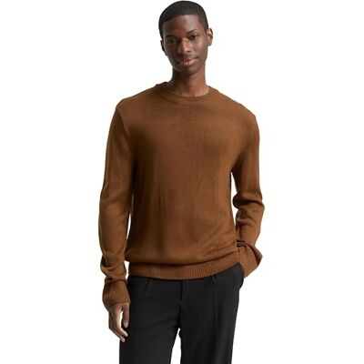 1049459 TOM TAILOR Denim Sweter męski, 15033 Golden Clay, XS 1049459 TOM TAILOR Denim Sweter męski, 15033 Golden Clay, XS