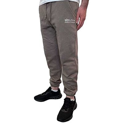 106364-628 ALPHA INDUSTRIES Organics Emb Regular Jogger JÖGER, 628-Organic Brown, XS 106364-628 ALPHA INDUSTRIES Organics Emb Regular Jogger JÖGER, 628-Organic Brown, XS