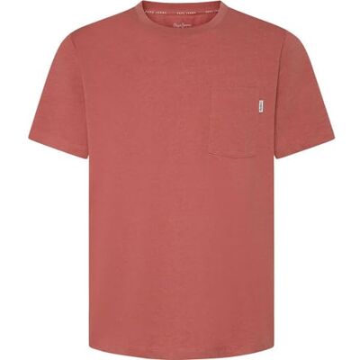 PM509434 Pepe Jeans Męska koszulka męska, Pomarańczowy (drewno cedrowe), XXL PM509434 Pepe Jeans Męska koszulka męska, Pomarańczowy (drewno cedrowe), XXL