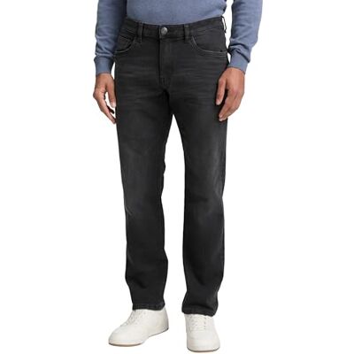 1042680 TOM TAILOR Męskie dżinsy Marvin Straight, 10240 Black Denim, 31W / 30L 1042680 TOM TAILOR Męskie dżinsy Marvin Straight, 10240 Black Denim, 31W / 30L