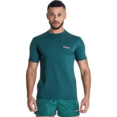 GKM002840 Gianni Kavanagh Męski t-shirt z zielonym rdzeniem, XL GKM002840 Gianni Kavanagh Męski t-shirt z zielonym rdzeniem, XL