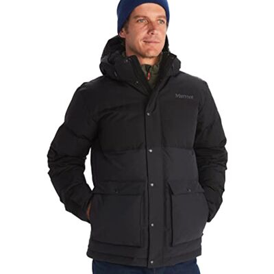 M15885-001-XXL Marmot Meżczyzni Fordham Jacket, Ciepła Kurtka Puchowa, Ocieplany Płaszcz Zimowy z Kapturem, Wiatroszczelna Kurtka Puchowa, Lekka Kurtka Outdoorowa z Możliwością Spakowania, Black, XXL M15885-001-XXL Marmot Meżczyzni Fordham Jacket, Ciepła Kurtka Puchowa, Ocieplany Płaszcz Zimowy z Kapturem, Wiatroszczelna Kurtka Puchowa, Lekka Kurtka Outdoorowa z Możliwością Spakowania, Black, XXL