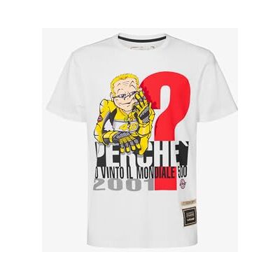 NBFYPEOdjmj Valentino Rossi T-shirt Unlimited Collection 2001 World Title (500 cc), męski, jasnoniebieski, XXL NBFYPEOdjmj Valentino Rossi T-shirt Unlimited Collection 2001 World Title (500 cc), męski, jasnoniebieski, XXL