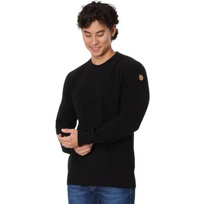 F87165 Fjallraven 87165-550 Övik Rib Sweater M bluza męska, czarna, rozmiar L F87165 Fjallraven 87165-550 Övik Rib Sweater M bluza męska, czarna, rozmiar L