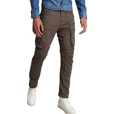 D02190-5126-1260 G-STAR Rovic Zip 3D Straight Tapered Spodnie Mężczyźni, Zielony (Shadow Olive C893-b230), 30W / 32L D02190-5126-1260 G-STAR Rovic Zip 3D Straight Tapered Spodnie Mężczyźni, Zielony (Shadow Olive C893-b230), 30W / 32L