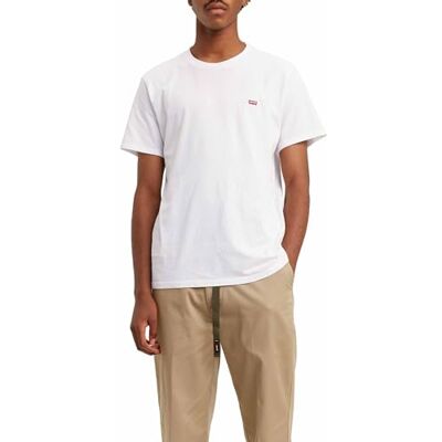 17385-0005 Levi's Mężczyźni Big & Tall Original Housemark Tee T-Shirt, White +, 5XL 17385-0005 Levi's Mężczyźni Big & Tall Original Housemark Tee T-Shirt, White +, 5XL