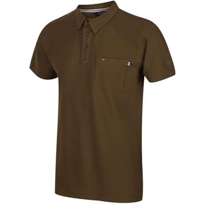 RMT202 3C450 Regatta Męska bawełna Barley' krótki rękaw guzik szyja z kieszenią na piersi T-shirty/Polo/kamizelki RMT202 3C450 Regatta Męska bawełna Barley' krótki rękaw guzik szyja z kieszenią na piersi T-shirty/Polo/kamizelki