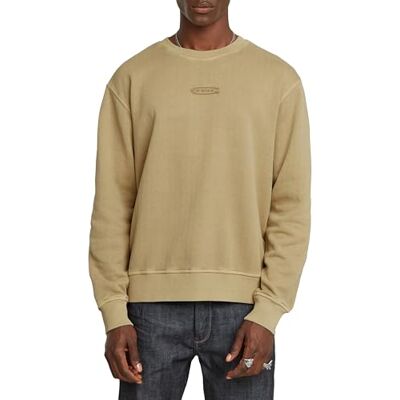 D26277 G-STAR RAW Męska bluza Washed Relaxed R SW, Brązowy (Toggee Marte -d688-h218), M D26277 G-STAR RAW Męska bluza Washed Relaxed R SW, Brązowy (Toggee Marte -d688-h218), M